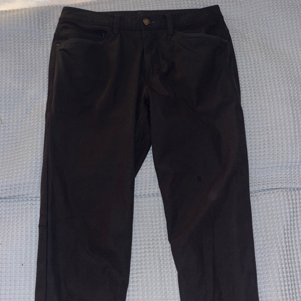 lululemon athletica Men's Black Chinos